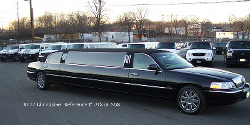 RT22 Limo Lincoln Town Car NJ