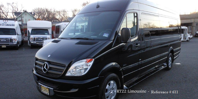 Mercedes Sprinter High Roof 14 Passenger